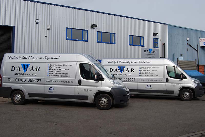 Damar Interiors (NW) Ltd Vans